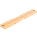 A rectangular wooden bamboo knife holder strip.
