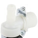 A white plastic Hoshizaki water solenoid valve with a metal cap.