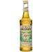 A Monin Organic Agave Nectar Sweetener Syrup bottle.
