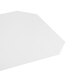 A white translucent shelf inlay on a white background.