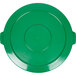 A green plastic Continental lid with a handle.