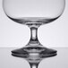 A clear Spiegelau Cognac glass with a stem.
