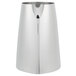 A silver stainless steel Vollrath Triennium water pitcher.