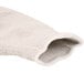A white Cordova terry cloth heat resistant sleeve with a thumb hole.