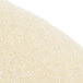 A close-up of a beige Scrubble burnishing floor pad with a white surface.
