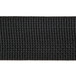 A black nylon webbing strap with a white buckle.