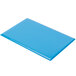 A blue rectangular Menu Solutions menu board on a white background.