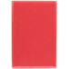 A red rectangular Menu Solutions Hamilton menu board with white background.