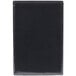 A black rectangular Menu Solutions Hamilton menu board with a white background.