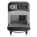 A black and silver TurboChef Sota Dual Mag electric countertop rapid cook ventless oven.