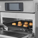 A tray of pastries in a TurboChef i3 rapid cook oven.