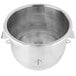 An Avantco stainless steel mixing bowl.