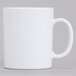 A white GET Tritan mug with a white handle.