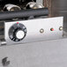 A close up of a Wells GF-30 gas countertop fryer dial.