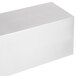 An American Metalcraft stainless steel rectangular riser in a white box.