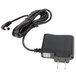 A black ac adapter with a cord attached to it.