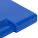 A navy blue plastic lid for a Cambro Camtainer.