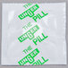 A white package of Unger PL100 The Pill Glass Cleaner Concentrate tablets with green writing.