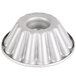 A Chicago Metallic aluminized steel cake pan with a hole in the middle.