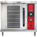 A Vulcan commercial convection oven with solid state controls.