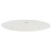 An American Metalcraft faux olive wood oval melamine serving board.