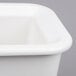 A white Carlisle Coldmaster chiller pan in a white square container.