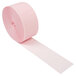 A roll of pink streamer paper.