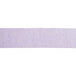 A close-up of a purple paper streamer.