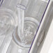 A Crathco Mini-Quad Classic Bubbler beverage dispenser with clear plastic tubes in the containers.