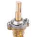 A brass Cooking Performance Group pilot gas valve with a gold handle.