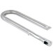 A stainless steel Cooking Performance Group burner tube with holes.