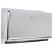 A silver rectangular San Jamar Chrome Mini C-Fold / Multi-Fold Towel Dispenser with buttons.
