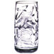 A glass filled with ice from a Hoshizaki ice machine.