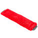 A red fuzzy Unger SmartColor floor mop with a handle.