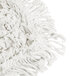 A white Carlisle dry dust mop pad on a white background.