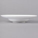 A close up of a white 10 Strawberry Street Ricard porcelain soup bowl with a white background.
