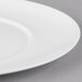 A 10 Strawberry Street white porcelain oval platter with a small rim.