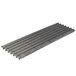 An APW Wyott grey metal top grate with four rows of holes.
