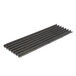A set of four black metal grates for an APW Wyott charbroiler on a white background.