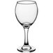 An Acopa Bouquet wine glass on a white background.