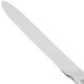 A 10 Strawberry Street Dubai stainless steel dinner knife with a silver handle and blade.