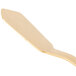 A 10 Strawberry Street Crown Royal gold plated stainless steel butter knife with a gold metal handle.