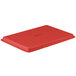 A red rectangular MFG Tray display tray.