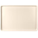 A beige rectangular MFG Tray with a white border.