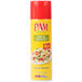 A yellow can of PAM Olive Oil Release Spray.