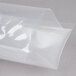 VacMaster clear plastic vacuum packaging bags with white lining.