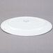 A white Libbey porcelain coupe platter on a white background.