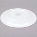 A white Libbey Reflections porcelain plate with a circular rim.