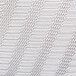 A close up of a white and gray fabric strainer.