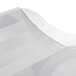 A white plastic sheet with a clip and holes, the Manitowoc K-00383 Ice Deflector Kit.